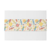 Süßigkeiten und Süßigkeits-Muster Einladungsbanderole (Rückseitenbeispiel)