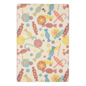 Süßigkeiten und Süßigkeits-Muster Mini Klemmbrett (Rückseite)