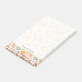 Süßigkeiten und Süßigkeits-Muster Post-it Klebezettel (angewinkelt)