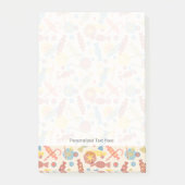 Süßigkeiten und Süßigkeits-Muster Post-it Klebezettel (Vorderseite)