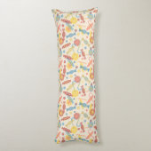 Süßigkeiten und Süßigkeits-Muster Seitenschläferkissen (Rückseite (Vertikal))