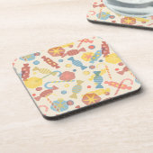 Süßigkeiten und Süßigkeits-Muster Untersetzer (Linke Seite)
