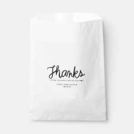 Süßigkeiten vom Buffet Geschenktütchen