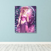 Süßigkeiten von Liebe gepackte Leinwand drucken (Insitu (Holzboden))