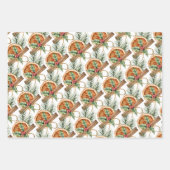 Süßigkeiten-Wrapping-Papier-Flachblatt-Set 3 Geschenkpapier Set (Vorderseite 3)