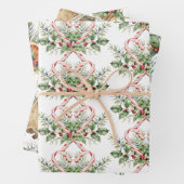 Süßigkeiten-Wrapping-Papier-Flachblatt-Set 3 Geschenkpapier Set (Beispiel)