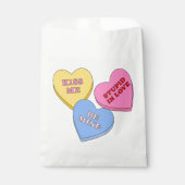 Süßigkeitenherzen Valentinstag Geschenktütchen (Vorderseite)