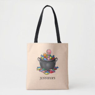 Süßigkeitenkessel für Halloween Tasche