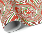 Süßigkeitenwirbel Geschenkpapier (Rolleneckpunkt)