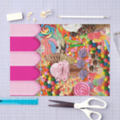 Süßigkeits-16. Geburtstag-Eiscreme Seidenpapier (Handwerk)