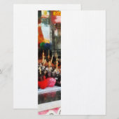 Süßigkeits-Äpfel Briefpapier (Vorne/Hinten)