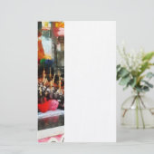 Süßigkeits-Äpfel Briefpapier (Stehend Vorderseite)