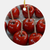 Süßigkeits-Äpfel in Fantasyland Keramik Ornament (Hinten)
