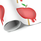 Süßigkeits-Apple-Packpapier Geschenkpapier (Rolleneckpunkt)