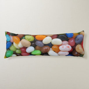 Süßigkeits-Beschaffenheits-Schablone blaues Grü Seitenschläferkissen