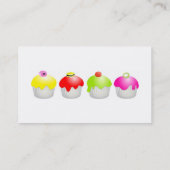 Süßigkeits-Brötchen, Fräulein Sarah Sugar, Visitenkarte (Rückseite)