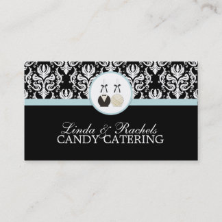 Süßigkeits-Catering-Geschäfts-Karten Visitenkarte