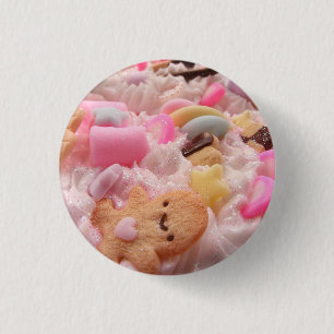 Süßigkeits-Deko Button