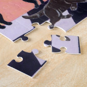 Süßigkeits-Geschäft Labradors Puzzle (Seite)