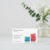 Süßigkeits-Geschäfts-Visitenkarte Visitenkarte (Stehend Vorderseite)