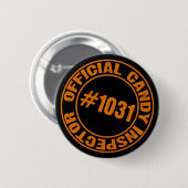 Süßigkeits-Inspektor Button (Vorne & Hinten)