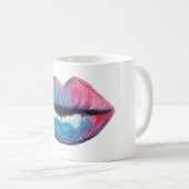 Süßigkeits-Lippen Kaffeetasse (VorderseiteRechts)