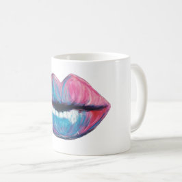 Süßigkeits-Lippen Kaffeetasse