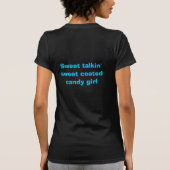 Süßigkeits-Mädchen T-Shirt (Rückseite)