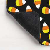 Süßigkeits-Mais Halloween Mousepad (Ecke)