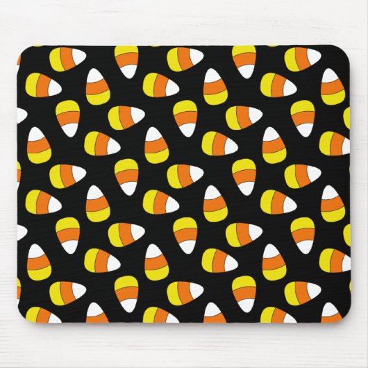 Süßigkeits-Mais Halloween Mousepad (Vorne)