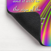 "Süßigkeits-Regenbogen" inspirierend Mouspad Mousepad (Ecke)