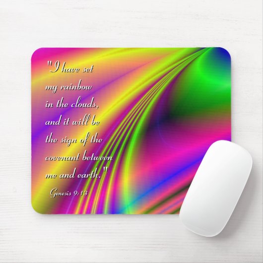 "Süßigkeits-Regenbogen" inspirierend Mouspad Mousepad (Mit Mouse)