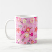Süßigkeits-rosa Kaffeetasse (Links)