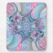 Süßigkeits-Rose Mousepad (Vorne)