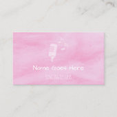 "Süßigkeits-" Sänger-Visitenkarten Visitenkarte (Vorderseite)