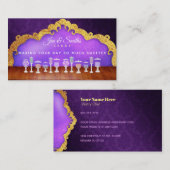 Süßigkeits-Slogan-Visitenkarten Visitenkarte (Vorne/Hinten)