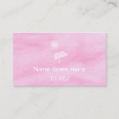 "Süßigkeits-" Sonnenenergie-Visitenkarten Visitenkarte (Vorderseite)