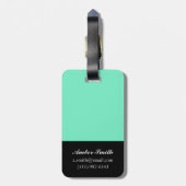 Süßigkeits-Stellen Gepäckanhänger (Rückseite vertikal)