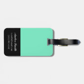 Süßigkeits-Stellen Gepäckanhänger (Rückseite horizontal)