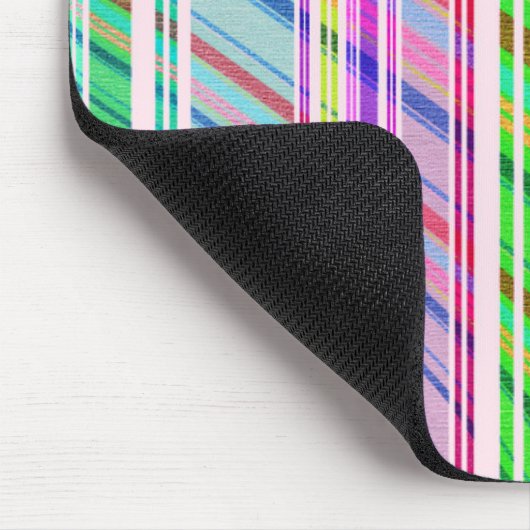 Süßigkeits-Streifen Mousepad (Ecke)