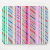 Süßigkeits-Streifen Mousepad (Vorne)