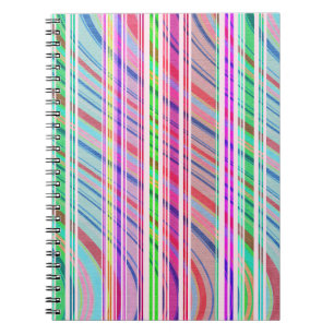 Süßigkeits-Streifen Notizblock
