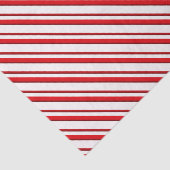 Süßigkeits-Streifen, Pfefferminzrot u. Weiß Seidenpapier (Ausschnitt)