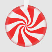 Süßigkeits-Strudel Ornament (Vorderseite)