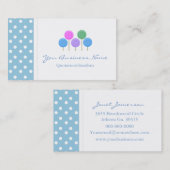 Süßigkeits-Visitenkarte Visitenkarte (Vorne/Hinten)