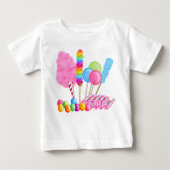 Süßigkeits-Zirkus-T-Shirt Baby T-shirt (Vorderseite)