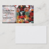 Süßigkeitsentwurfs-Visitenkarten Visitenkarte (Vorne/Hinten)