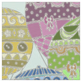 Süßigkeitshimmel Stoff (Nahaufnahme)