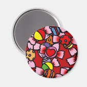 Süßigkeitsmagnet Magnet (Vorderseite/Rückseite)