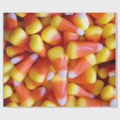 "Süßigkeitsmais" Halloween-PACKPAPIER Geschenkpapier (Flach)